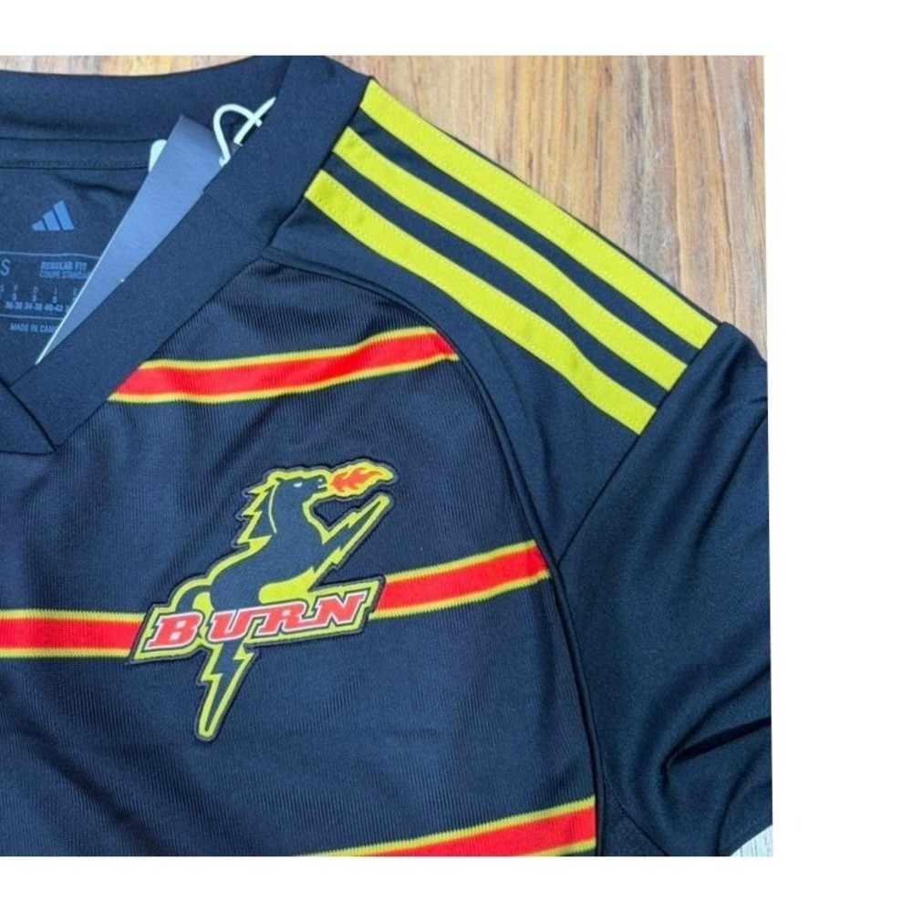 Adidas FC Dallas Burn 2025 Third Jersey Mens S MLS Archive Soccer JI7362 NWT - Picture 6 of 10
